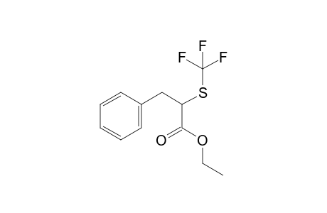 2-[(trifluoromethyl)thio]-3-phenylpropanoic acid ethyl ester