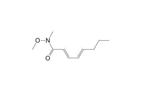 (2E,4E)-N-METHOXY-N-METHYLOCTA-2,4-DIENAMIDE