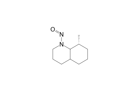 N-Nitroso-8a-methyl-cis-decahydro-quinoline