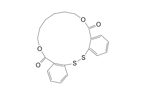 2,2'-DITHIODIBENZOIC ACID, HEXAMETHYLENE ESTER