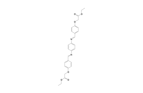 N,N'-bis(4-ethoxycarbonylmethyloxybenzylidene)-1,4-phenylenediamine
