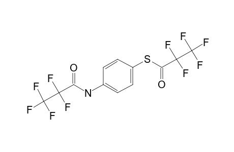 4-Aminothiophenol, N,S-di(pentafluoropropionyl)-