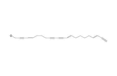 CALLYSPONGENOL-C;(4Z,13Z,19Z)-1-HYDROXYDOCOSA-4,13,19-TRIENE-2,9,11,21-TETRAYNE