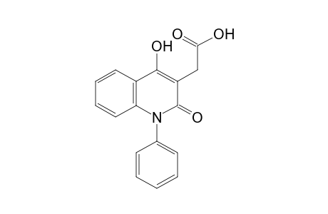 1,2-dihydro-4-hydroxy-2-oxo-1-phenyl-3-quinolineacetic acid