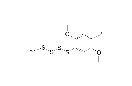 Poly[1,4-(2,5-dimethoxyphenylene)-tetrasulfidE]