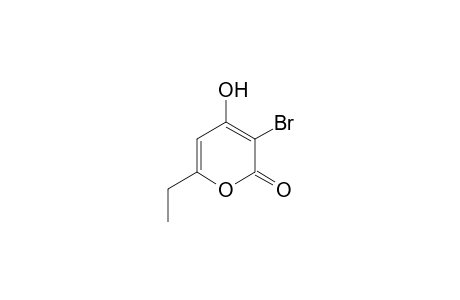 3-Bromo-6-ethyl-4-hydroxy-2H-pyran-2-one