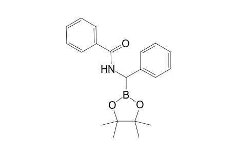 (+)-Pinacol (+-)-1-benzamido-1-phenylmethaneboronate