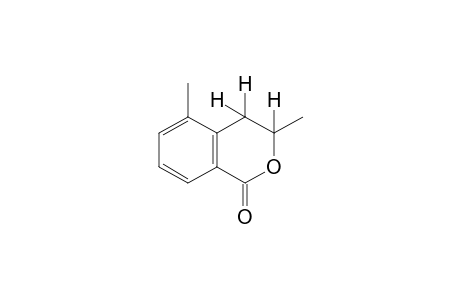 (+/-)-3,4-dihydro-3,5-dimethylisocoumarin