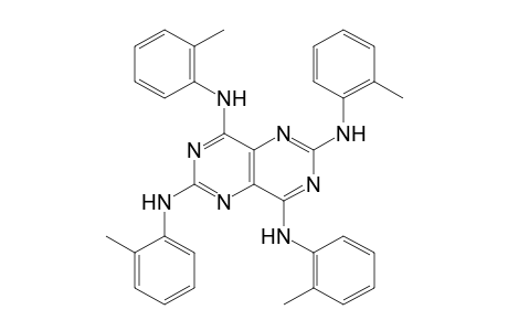 2,4,6,8-Tetra-o-toluidinopyrimido[5,4-D]pyrimidine