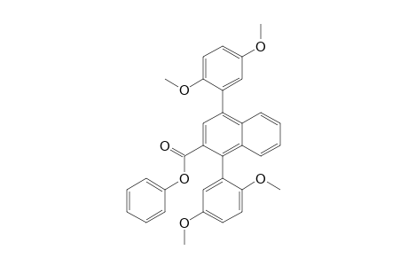 Phenyl 1,4-bis(2,5-dimethoxyphenyl)-2-naphthoate