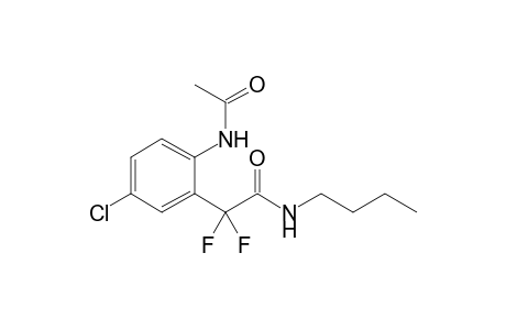 2-(2-ACETAMIDO-5-CHLOROPHENYL)-N-BUTYL-2,2-DIFLUOROACETAMIDE