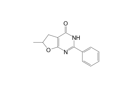 5,6-dihydro-6-methyl-2-phenylfuro[2,3-d]pyrimidin-4(3H)-one