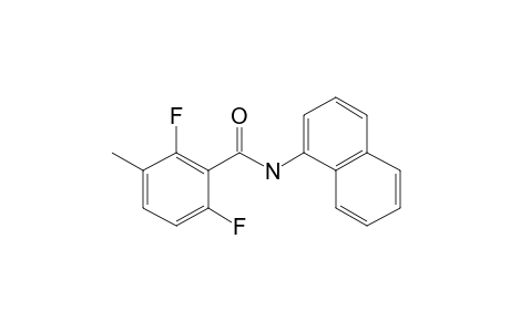 2,6-Difluoro-3-methylbenzamide, N-(1-naphthyl)-