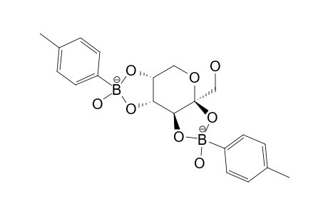 beta-D-FRUCTOPYRANOSE-2,3:4,5-BIS-(p-TOLYL-HYDROXY-BORONATE)