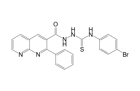 1-(4-bromophenyl)-3-[(2-phenyl-1,8-naphthyridin-3-yl)carbonylamino]thiourea