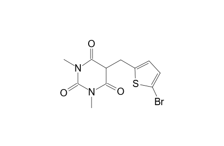 5-[(5-bromo-2-thienyl)methyl]-1,3-dimethyl-2,4,6(1H,3H,5H)-pyrimidinetrione