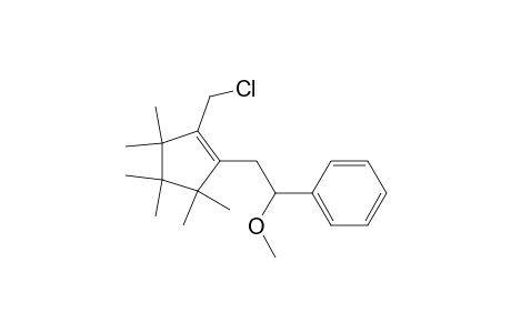 1-(chloromethyl)-2-(2-methoxy-2-phenylethyl)-3,3,4,4,5,5-hexamethylcyclopentene