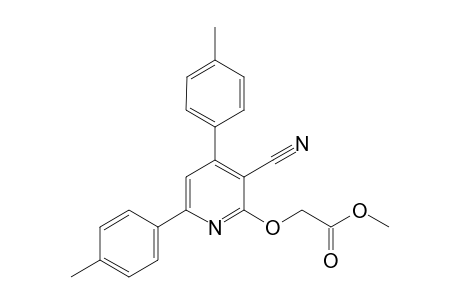 Methyl 2-([3-cyano-4,6-di-p-tolylpyridin-2-yl]oxy)acetate