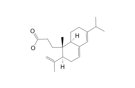 CALLICARPIC_ACID_A;3-[(1-2,2-S)-6-ISOPROPYL-1-METHYL-2-(PROP-1-EN-2-YL)-1,2,3,7,8,8A-HEXAHYDRONAPHTHALEN-1-YL]-PROPANOIC_ACID