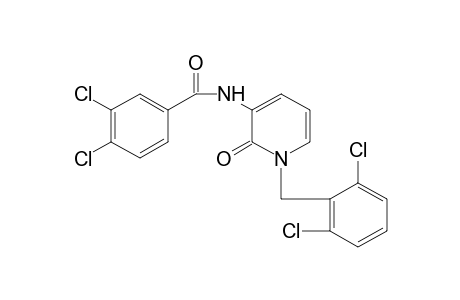 3,4-DICHLORO-N-[1-(2,6-DICHLOROBENZYL)-1,2-DIHYDRO-2-OXO-3-PYRIDYL]BENZAMIDE