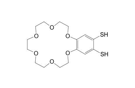 2,3,5,6,8,9,11,12,14,15-Decahydro-1,4,7,10,13-benzopentaoxacyclopentadecine-18,19-dithiol