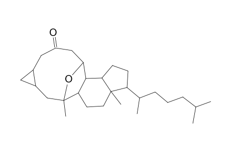 1,5-Dimethyl-6-(1,5-dimethylhexyl)-15,16-epoxy-18-oxatetracyclo[9.6.1.0(2,10).0(5,9)]octdecane-13-one