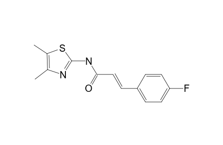 N-(4,5-Dimethyl-thiazol-2-yl)-3-(4-fluoro-phenyl)-acrylamide