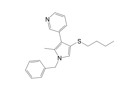 1-Benzyl-4-Butylthio-2-methyl-3-(3-pyridyl)pyrrole