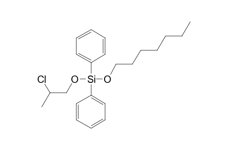 Silane, diphenyl(2-chloropropoxy)heptyloxy-