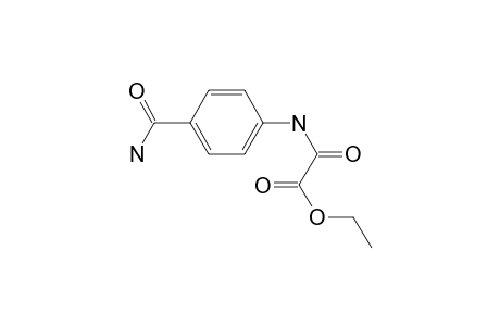 Oxalamic acid, N-(4-carbamoylphenyl)-, ethyl ester