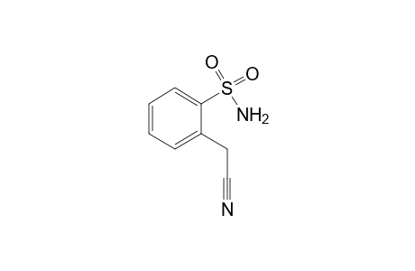 o-(cyanomethyl)benzenesulfonamide