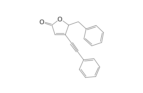 5-Benzyl-4-(phenylethynyl)furan-2(5H)-one