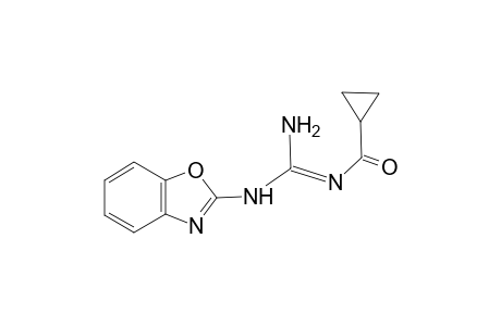 guanidine, N-(2-benzoxazolyl)-N''-[(E)-cyclopropyloxomethyl]-
