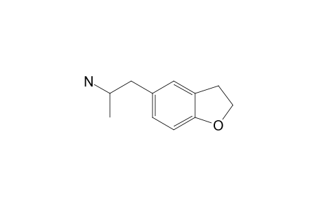 5-(2-Aminopropyl)-2,3-dihydrobenzofuran-base