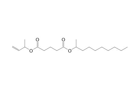 Glutaric acid, but-3-en-2-yl dec-2-yl ester