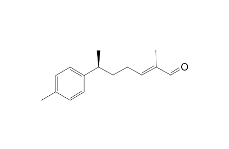 (E,6S)-2-methyl-6-(4-methylphenyl)-2-heptenal