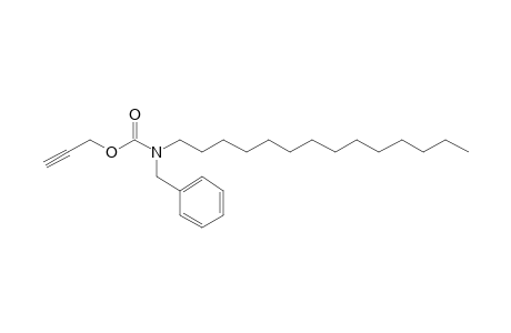 Carbonic acid, monoamide, N-benzyl-N-tetradecyl-, propargyl ester