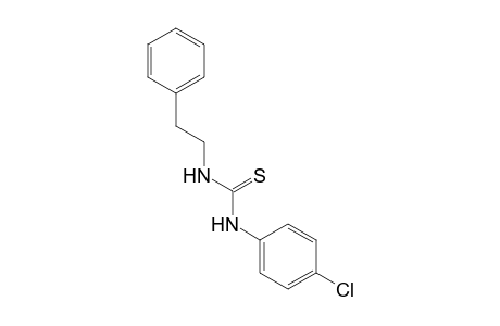 1-(p-chlorophenyl)-3-phenethyl-2-thiourea