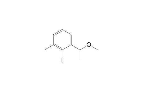 2-iodanyl-1-(1-methoxyethyl)-3-methyl-benzene