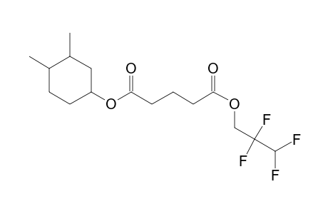 Glutaric acid, 3,4-dimethylcyclohexyl 2,2,3,3-tetrafluoropropyl ester