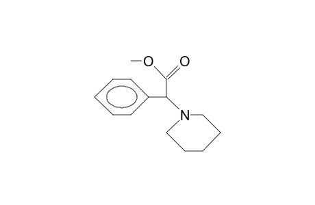 .alpha.-(1-Piperidinyl)-phenylessigsaeuremethylester