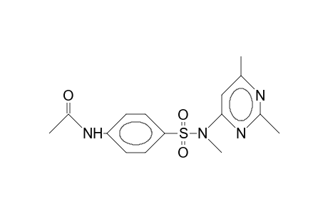N-[4-[(2,6-dimethylpyrimidin-4-yl)-methylsulfamoyl]phenyl]acetamide