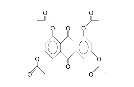 1,3,6,8-tetrahydroxyanthraquinone, tetraacetate