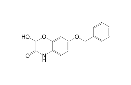 7-BENZYLOXY-2-HYDROXY-2H-1,4-BENZOXAZIN-3(4H)-ONE
