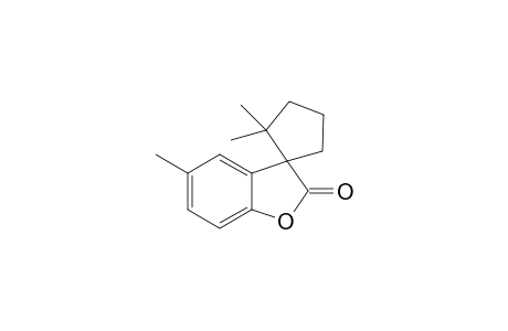 2',2',5-trimethylspiro[1-benzofuran-3,1'-cyclopentane]-2-one