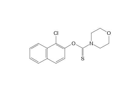 4-morpholinecarbothioic acid, O-(1-chloro-2-naphthyl)ester