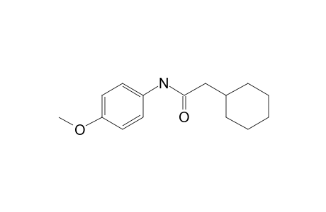 2-Cyclohexyl-N-(4-methoxyphenyl)acetamide