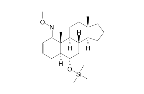 6.ALPHA.-[(TRIMETHYLSILYL)OXY]-5.ALPHA.-ANDROST-2-ENE-1-ONE(1-O-METHYLOXIME)