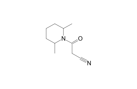 2,6-DIMETHYL-beta-OXO-1-PIPERIDINEPROPIONITRILE