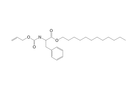 L-Phenylalanine, N-allyloxycarbonyl-, dodecyl ester